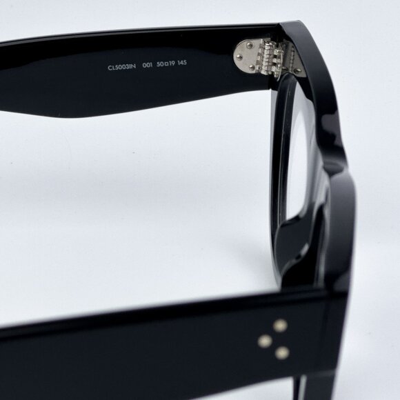 Celine CL5003IN 001 BRAND NEW Eyeglasses Black Demo Cat Eye Women - Picture 10 of 13